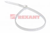  - REXANT Хомут nylon 4.0 х 250 мм 100 шт белый (07-0250)